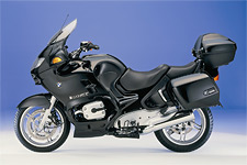 2004 BMW R1150RT black stock image